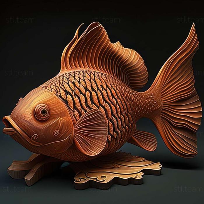 Animals Barbus tikto fish
